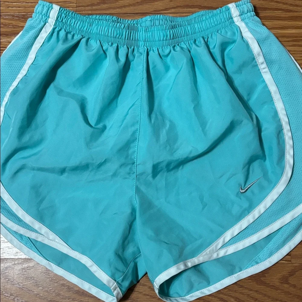 Nike Aqua Blue Running Shorts